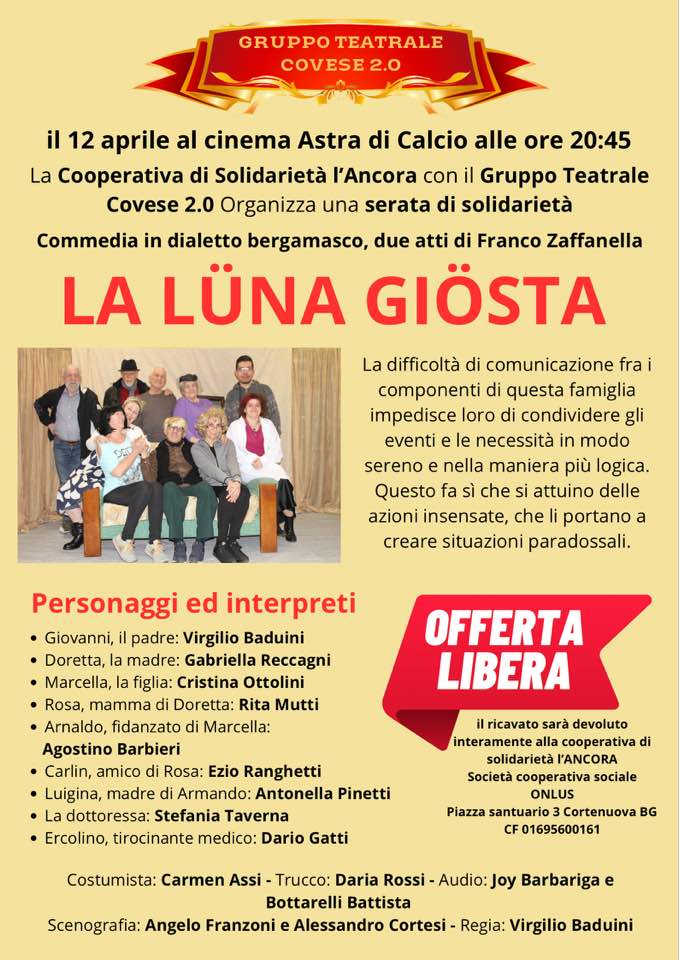 Locandina La Lüna Giösta