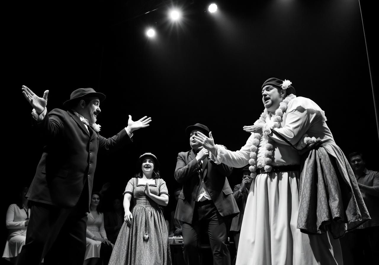 Scena dalla commedia
